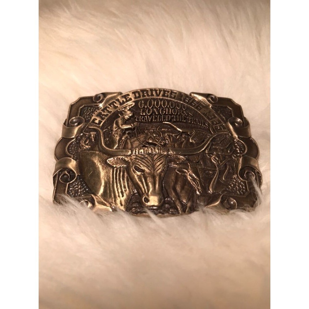 Cattle Rancher Belt Buckle
